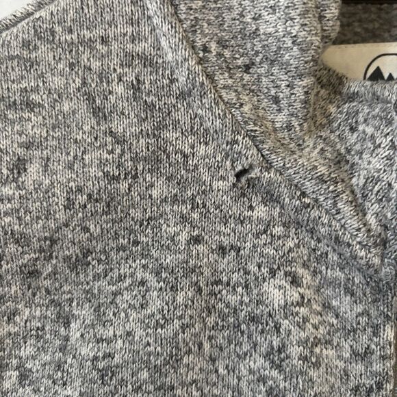 Wrangler Mens Vest Size Med Grey Fleece Workwear Western Cowboy Outdoors Classic - Picture 6 of 13